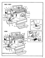 Singer 4538/6021/6221/7021 Instruction Manual