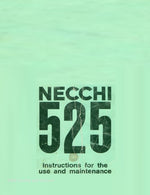 Necchi 525 Instruction Manual