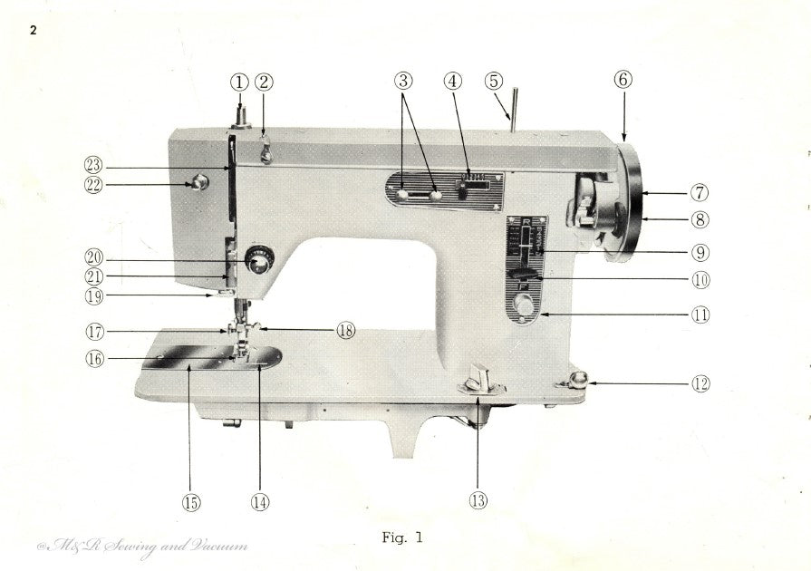 White 1265 Instruction Manual