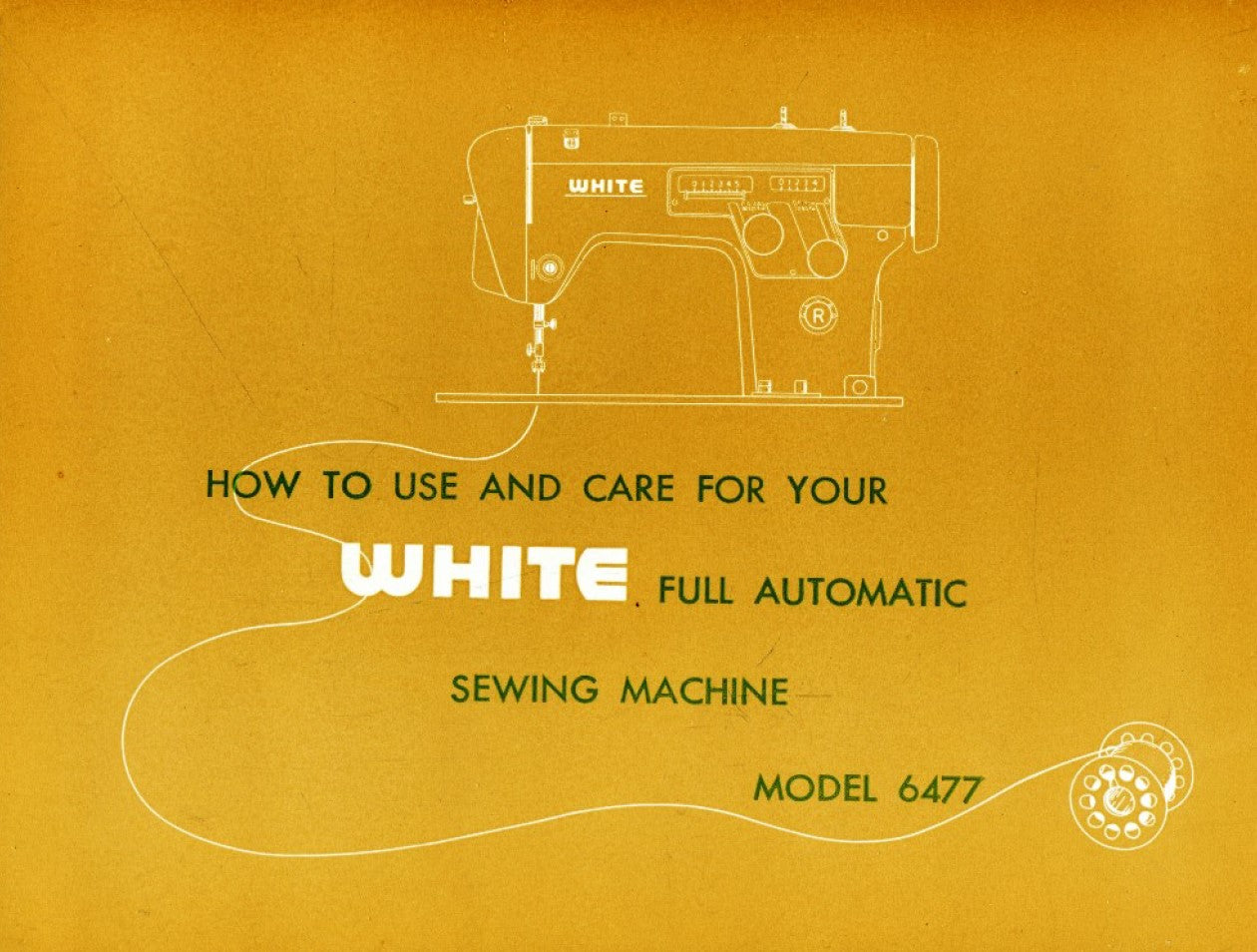 White 6477 Instruction Manual