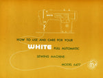 White 6477 Instruction Manual
