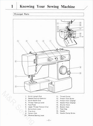 Instruction Manual, Simplicity 8220