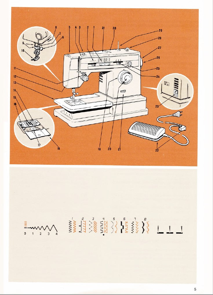 Singer 8734 Instruction Manual