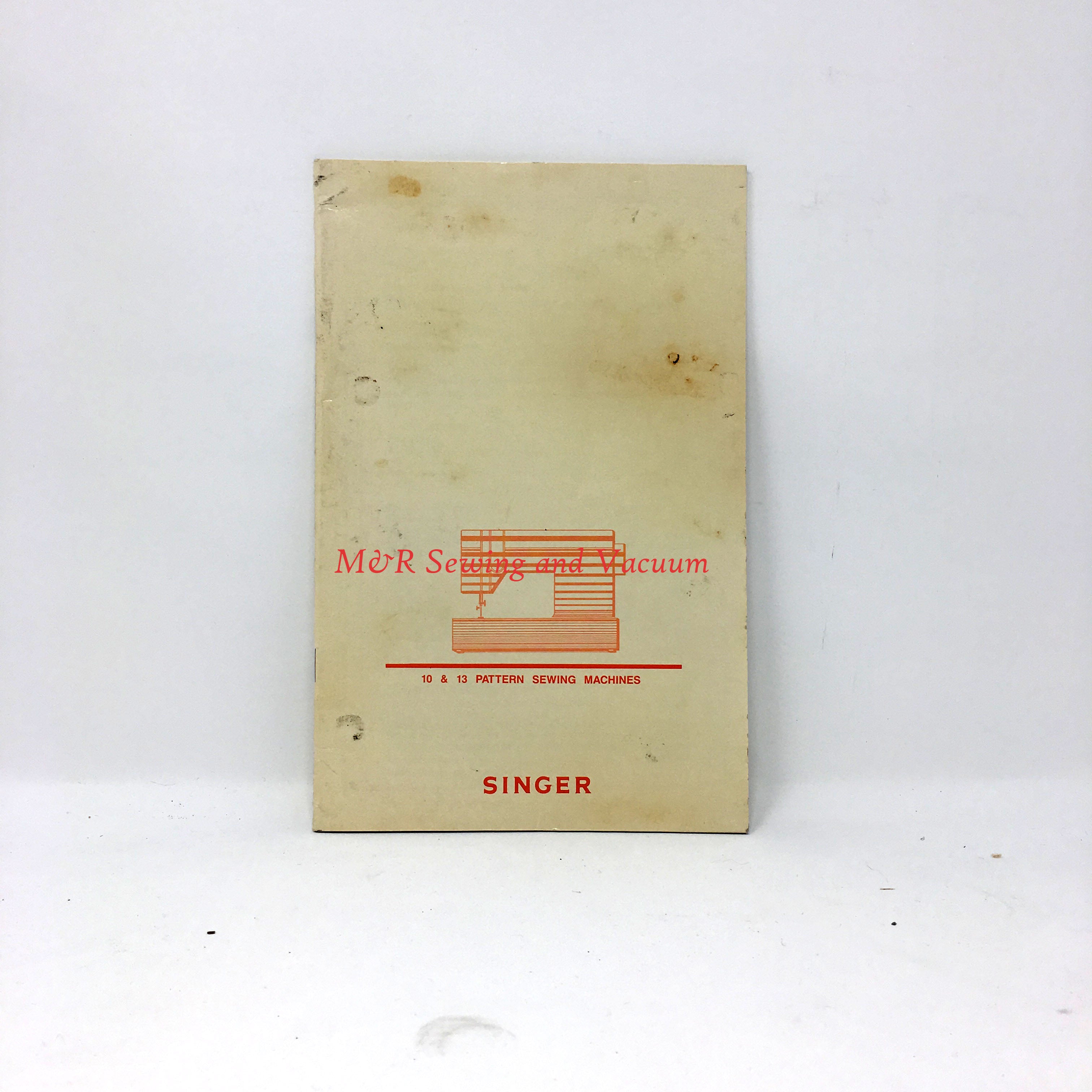 Singer 10/13 Manual