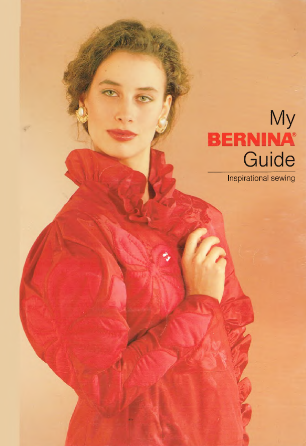 Bernina 1230 Instruction Manual Book 2