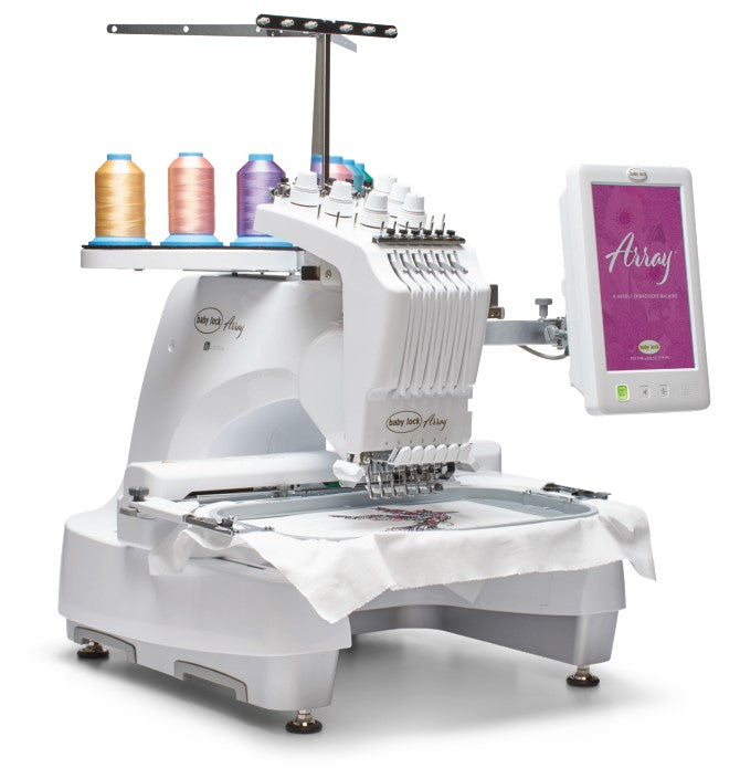 (B) Baby Lock Array 6 Needle Embroidery Machine