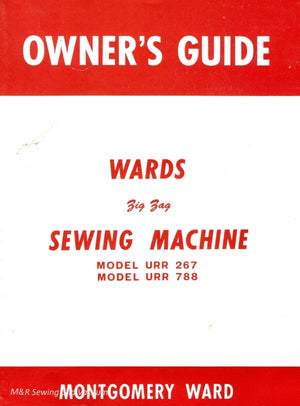 Instruction Manual, Wards URR 267,788