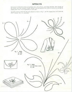Creative Designs for Embroidery, Necchi