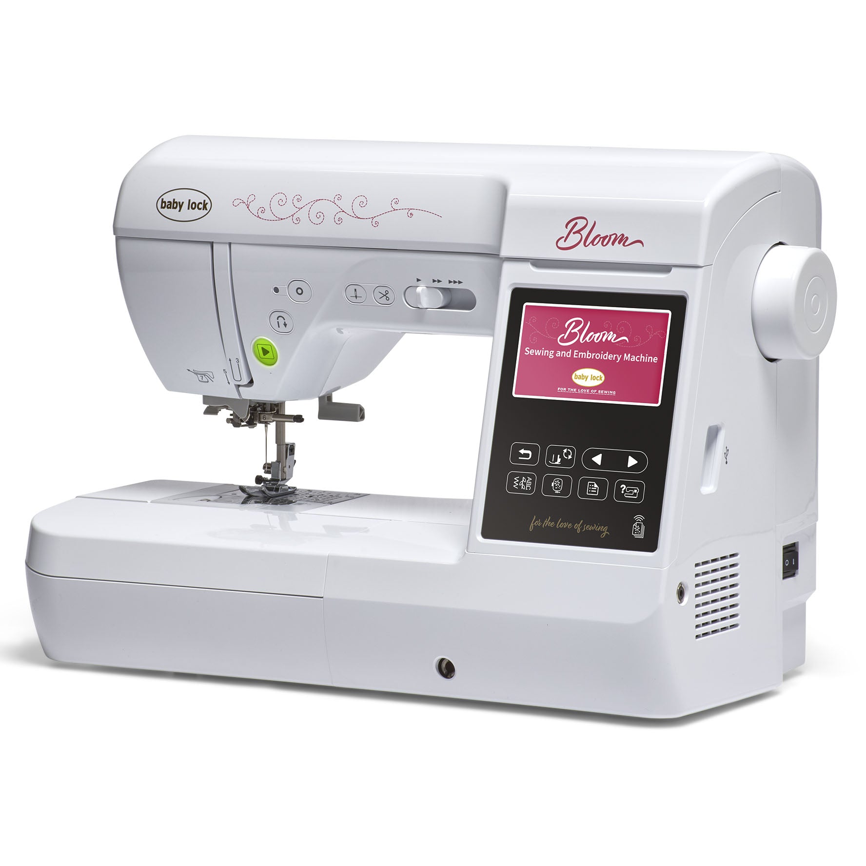 (F) Baby Lock Bloom Embroidery and Sewing Machine