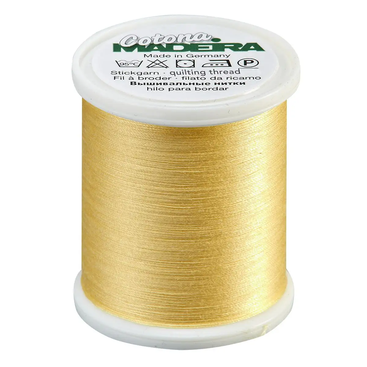 Madeira Cotona 50wt Cotton - 610 Pale Yellow