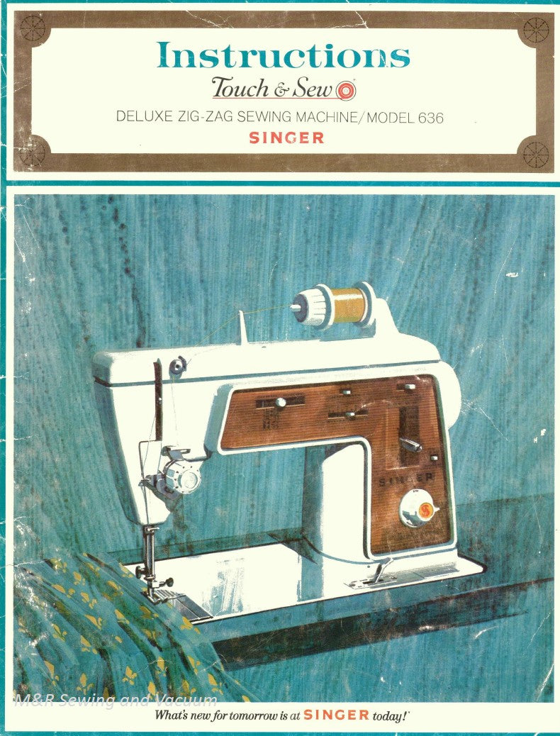 Singer 636 Instruction Manual
