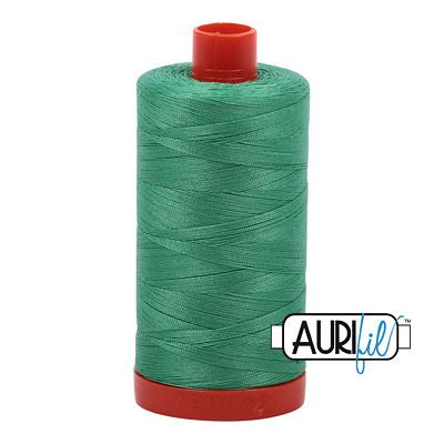Aurifil 50 weight Cotton Thread, Lt Emerald-2860
