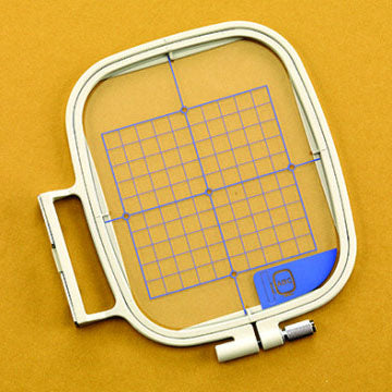 4" x 4" Embroidery Hoop and Grid