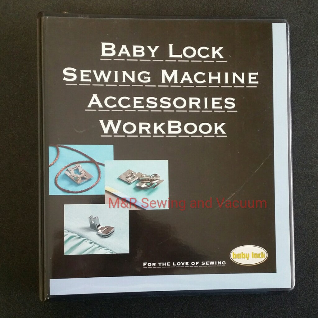 Used Inspirational Guide (WorkBook) Baby Lock Sewing Machine Accessories