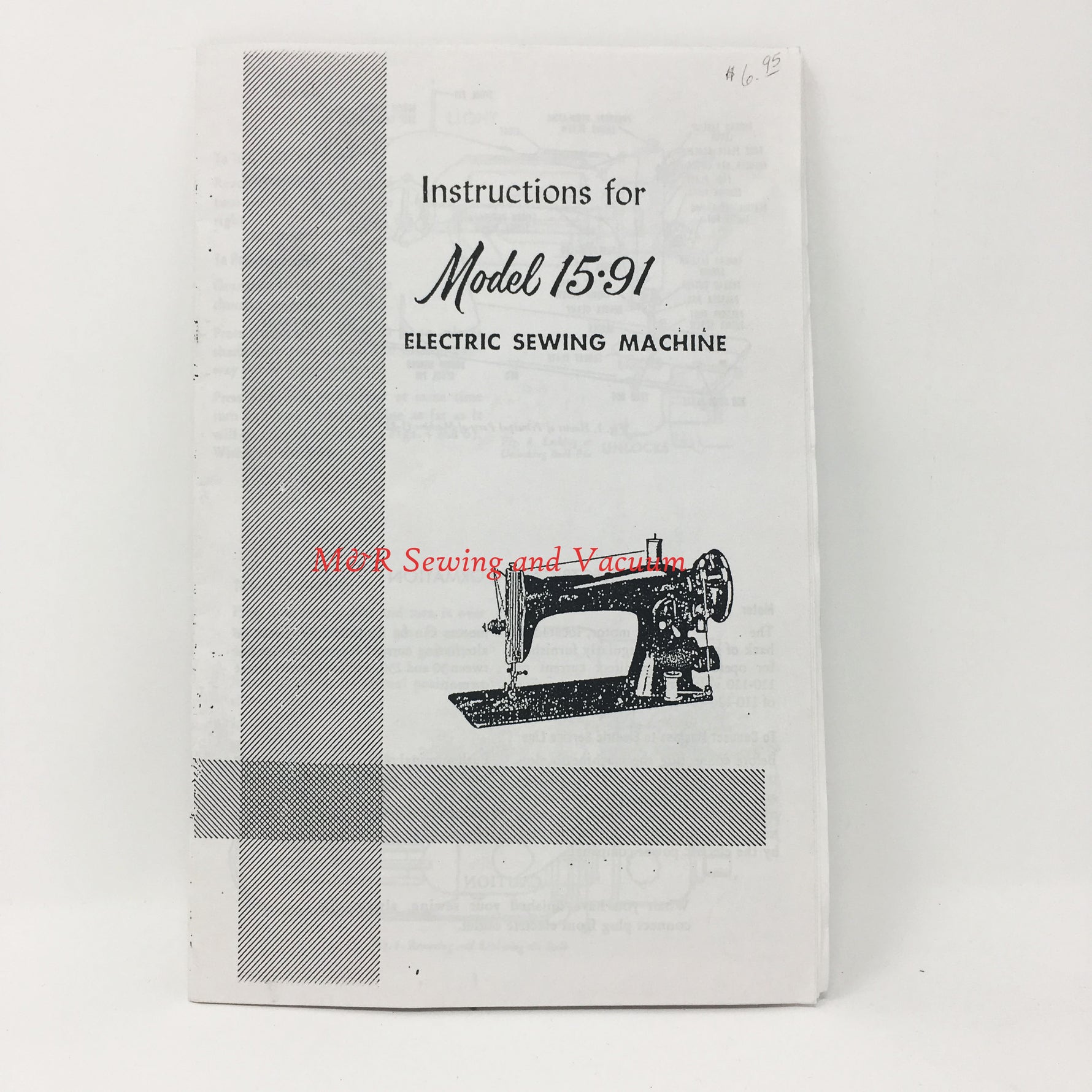 Singer 15-91 Instruction Manual
