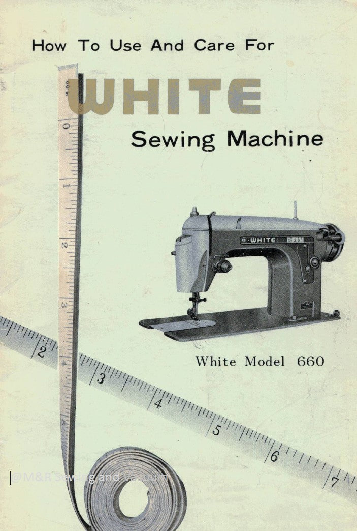 Instruction Manual, White 660