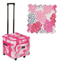 CNL07FL Pink Gray Floral Print