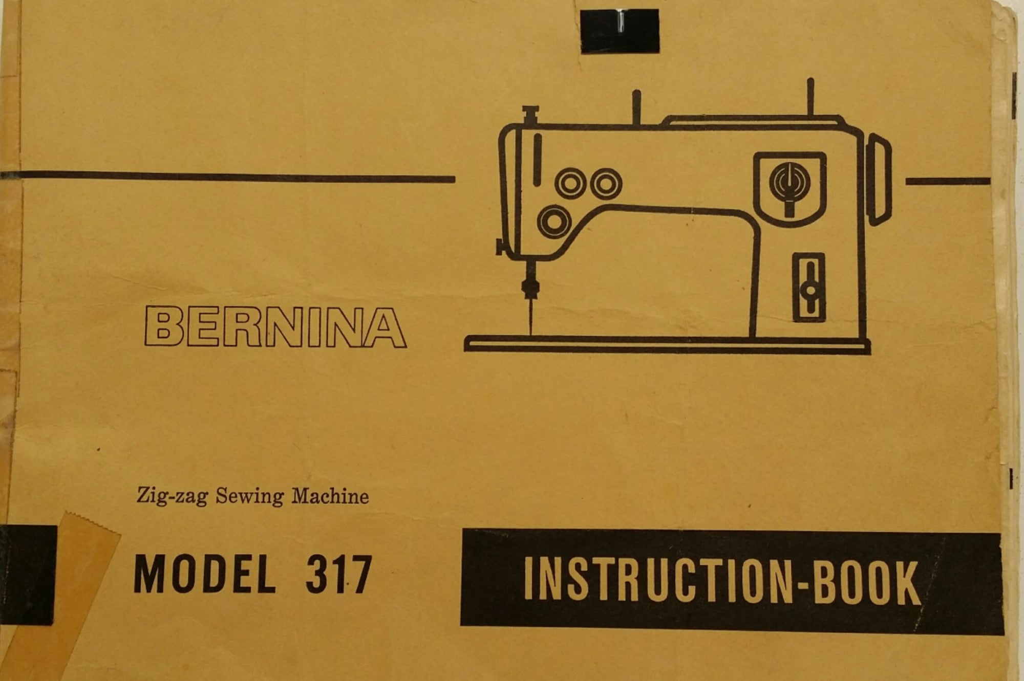 Bernina 317 Instruction Book