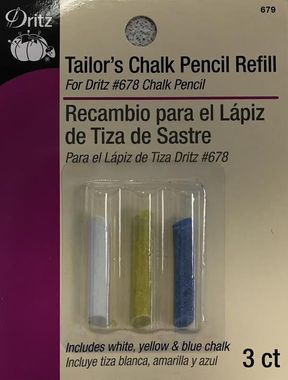 Tailor chalk pen with applicator, yellow color - TEXI 4040 YELLOW - Strima