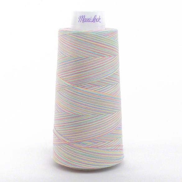 Maxi-Lock Swirls Variegated Thread - Pastel Sprinkles