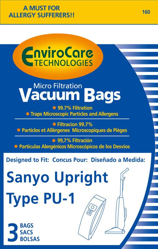 Sanyo Type PU1 Bags