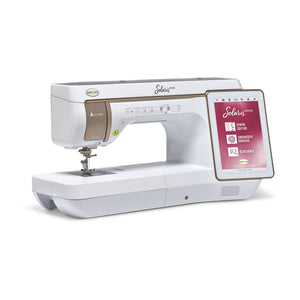 (A) Baby Lock Solaris Vision Embroidery and Sewing Machine