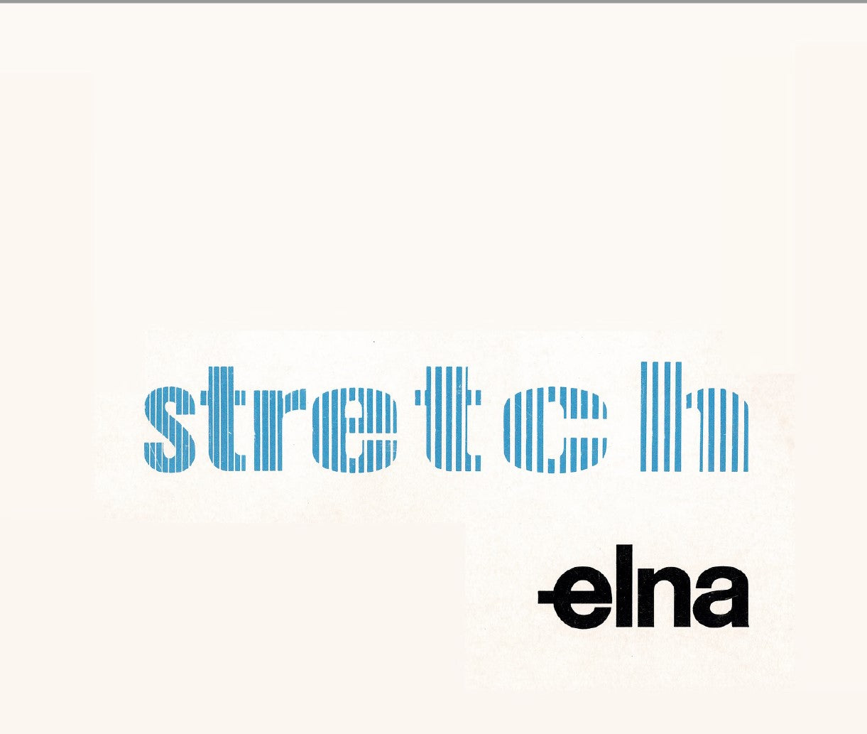 Elna SU (Super) Stretch Stitch Instruction Book