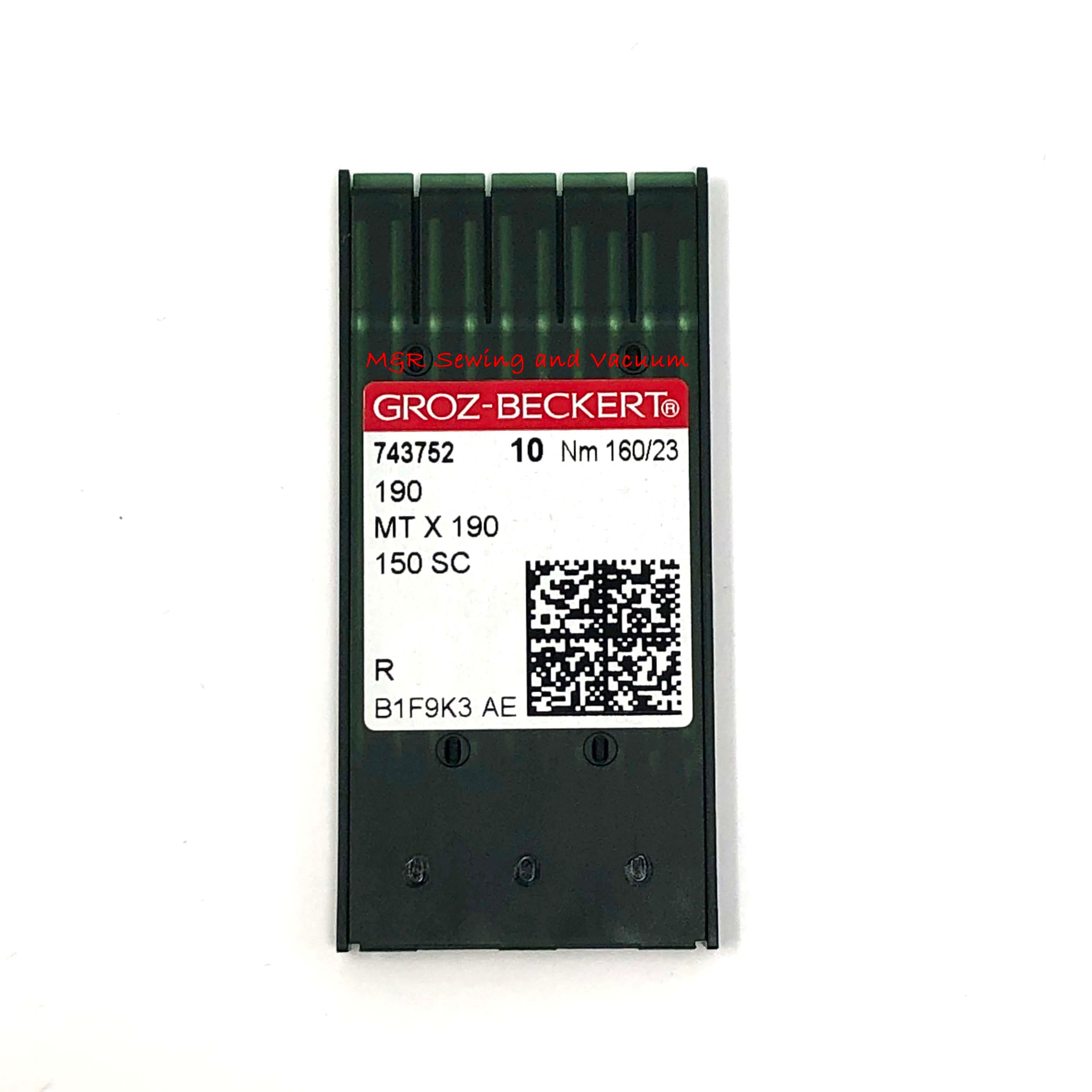 Groz-Beckert MTx190 (190R) Industrial Needles - 160/23
