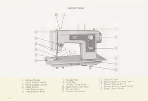 Instruction Manual, Kenmore 1218