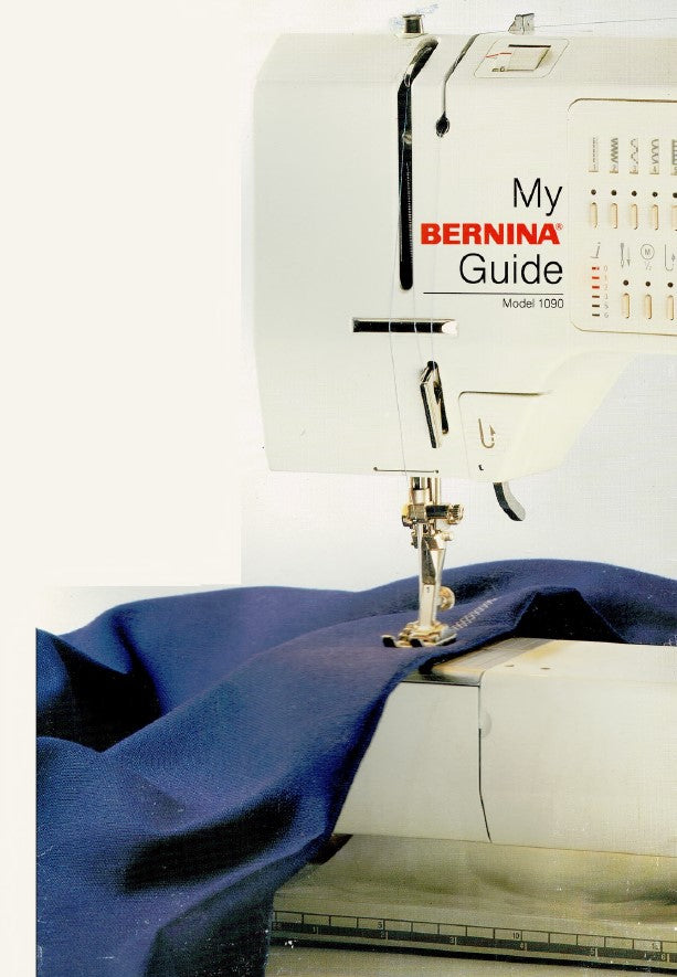 Instruction Manual 1090, Bernina