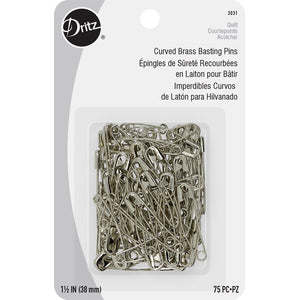 Curved Basting Pins, Size 2