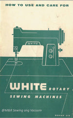 White Rotary 277 Instruction Manual