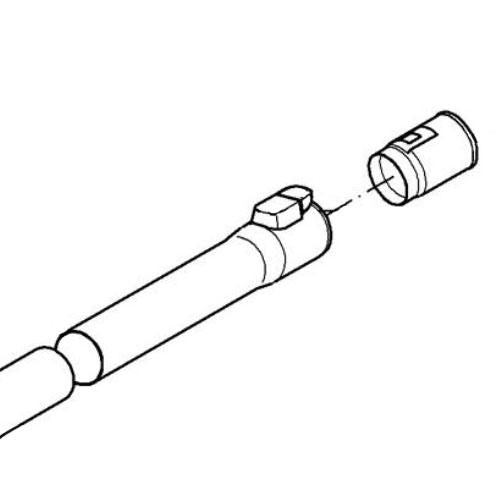 Miele Two-Piece Wand Top Pipe