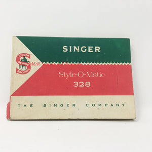 Singer Style-O-Matic 328 Manual