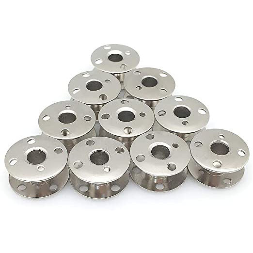 66-Class Metal Bobbins, Singer, 10/pk