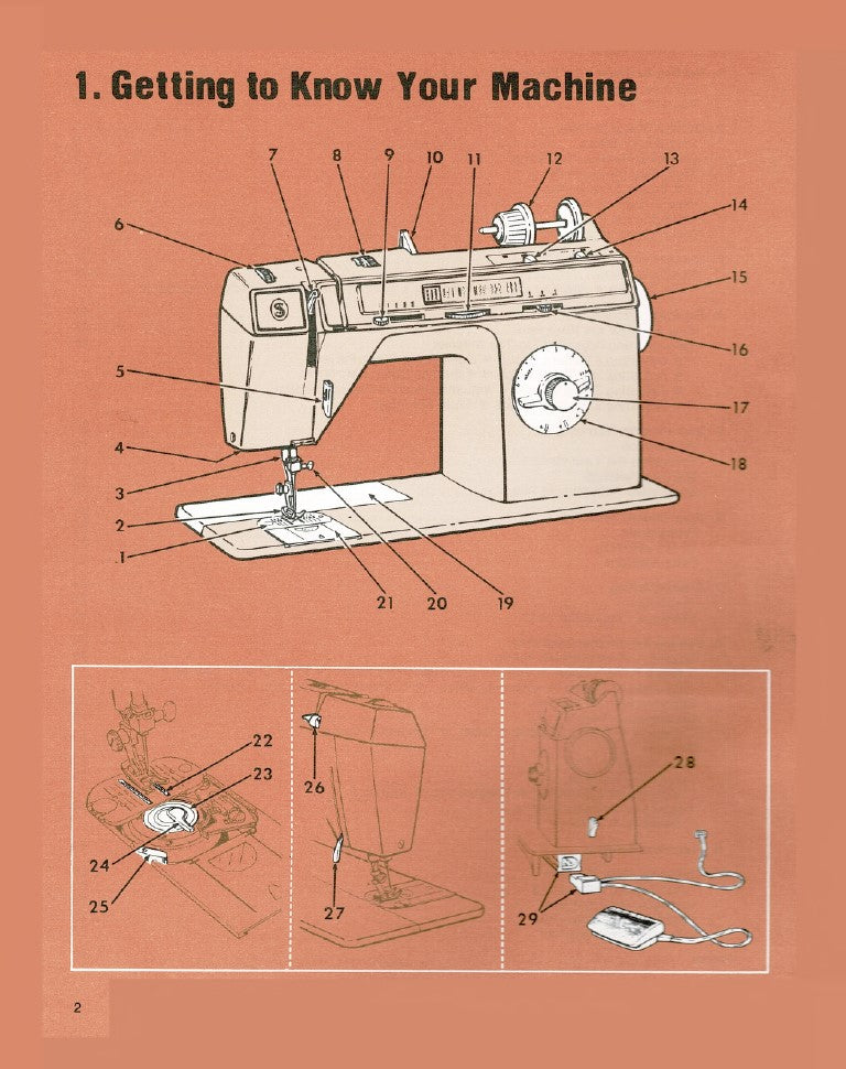 Singer 290 Instruction Manual