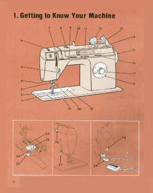 Instruction Manual, Singer 290