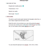 Pin Tuck Foot,7 Groove