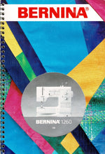 Bernina 1260 Instruction Manual