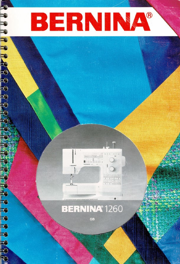 Bernina 1260 Instruction Manual