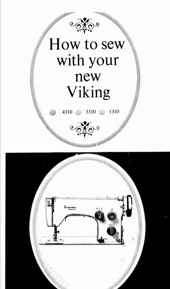 Instruction Manual, Viking 4310,3310,1310