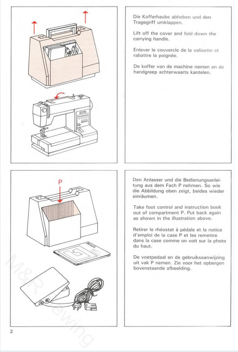 Pfaff 6091 Instruction Manual