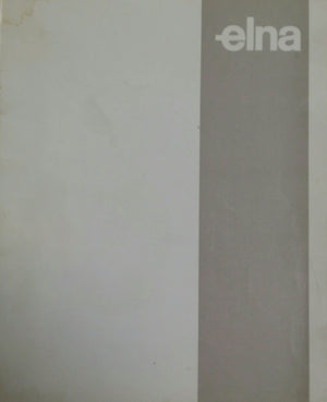 Elna Supermatic Instruction Book