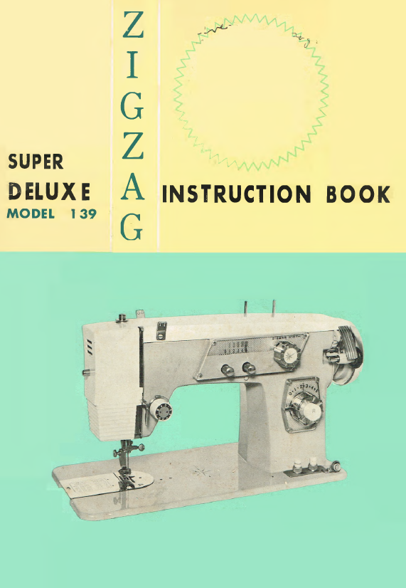 Instruction Manual, Super Deluxe Model 139