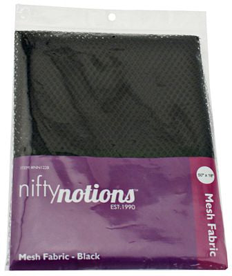 Nifty Notions Mesh Fabric - Black