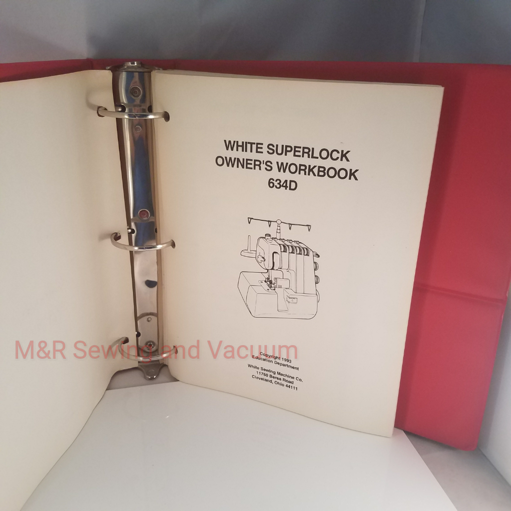Workbook, White 634D Superlock