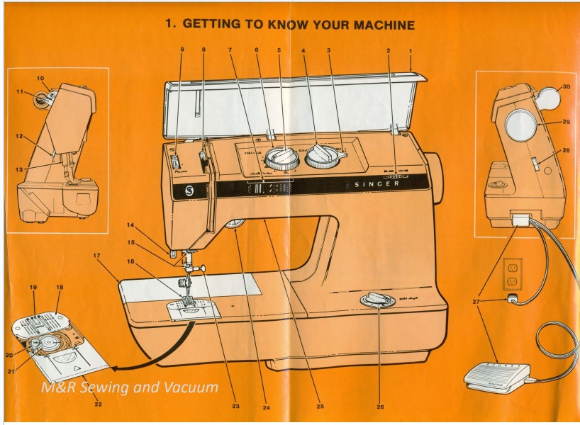 Singer Creative Touch 1036 Instruction Manual