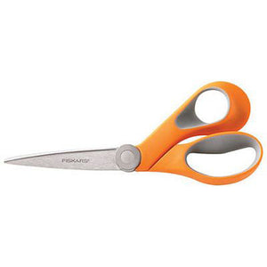 Fiskars 8in Softgrip Bent Scissors