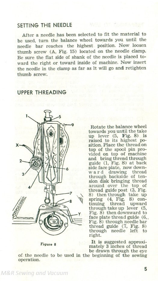 Instruction Manual, Wards Reversible