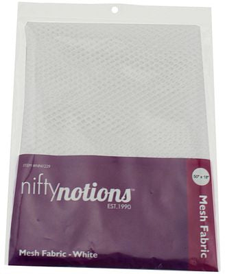 Mesh Fabric - White (No Longer Available)